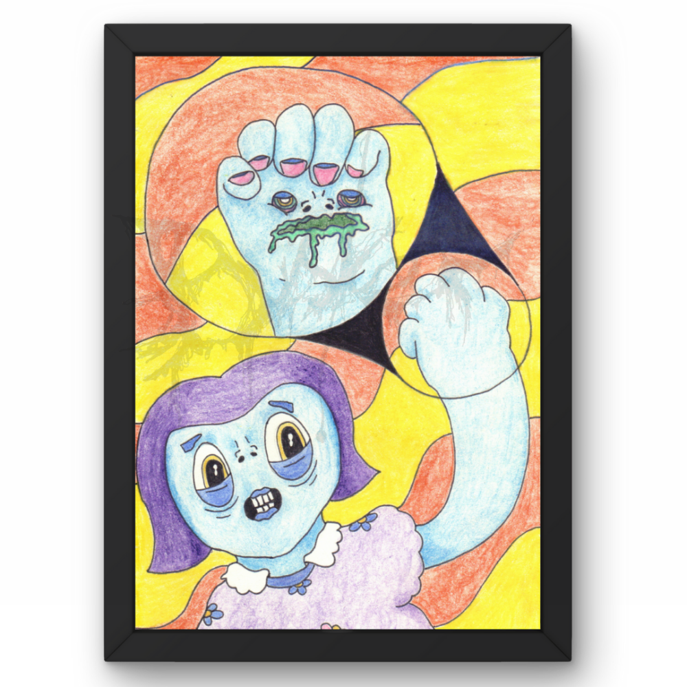 Hungry Hand Heavy Stomach A4