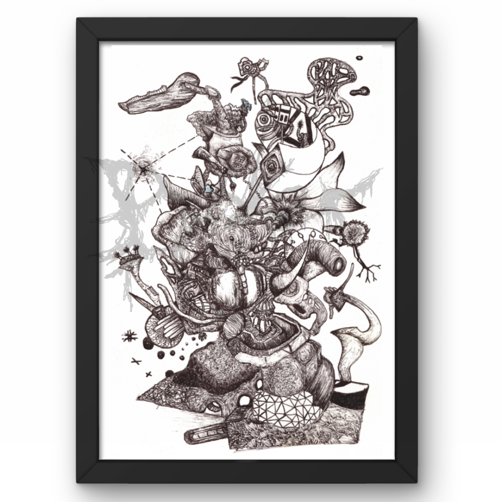 My Organs Writhe To Escape The Satellite Cannons A4